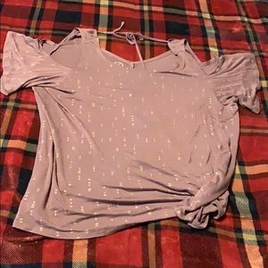 Maurices cold shoulder top